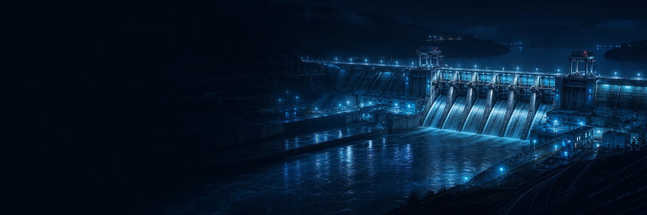 水利大坝与水库工程场景